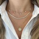Graduated Bezel Half Tennis