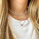 Multi Shape Bar Necklace