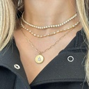 Pear Disc Pendant