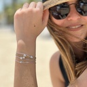 Emerald Bezel Bracelet