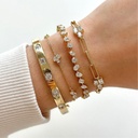 Multi Shape Tennis Bracelet