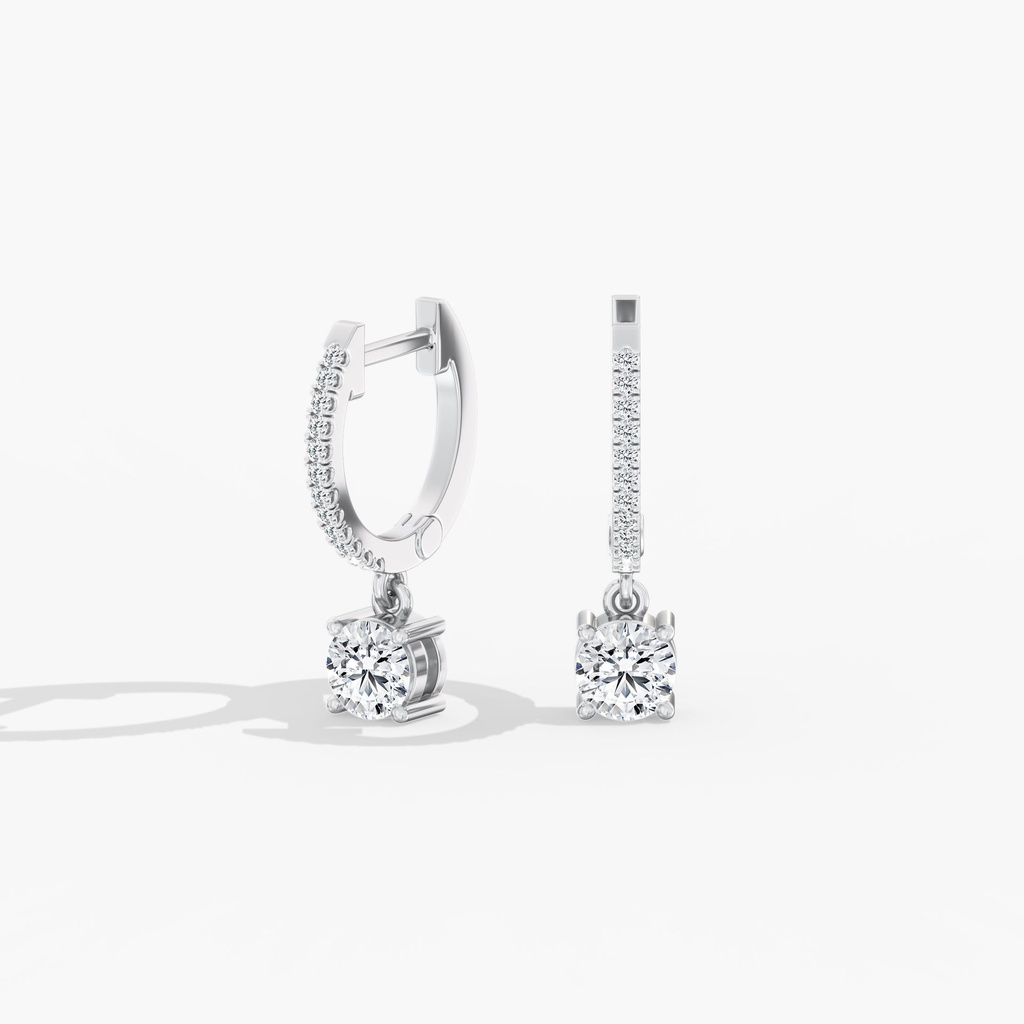 Round Droplet Hoops