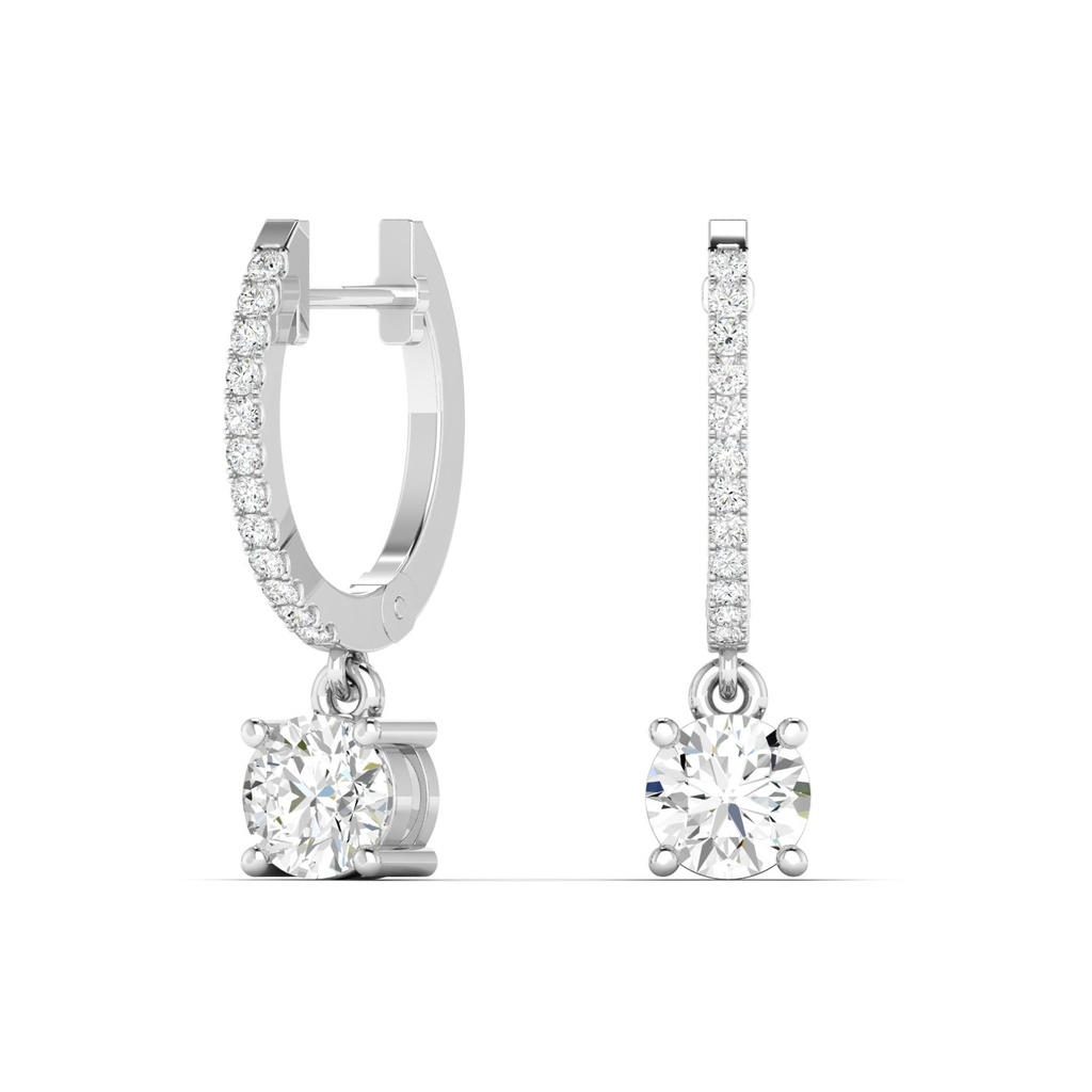 Round Droplet Hoops