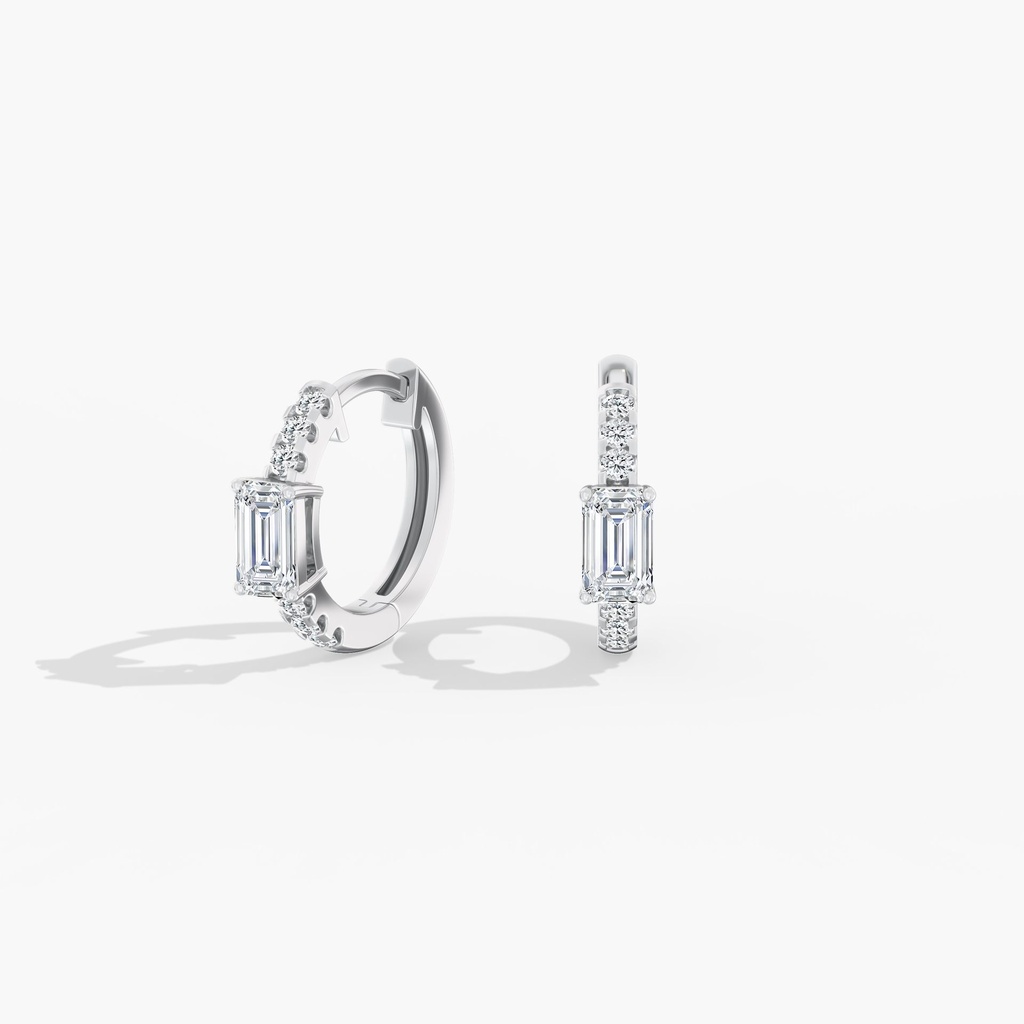 Dainty Emerald Huggies