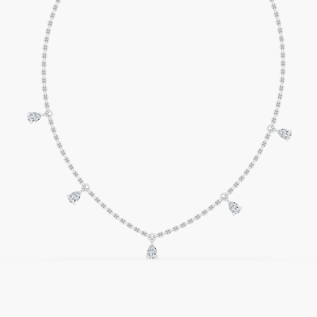 Pear Droplet Necklace