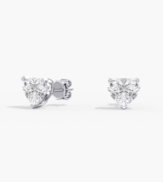 Classic Heart Studs