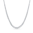 Graduated Tennis Necklace