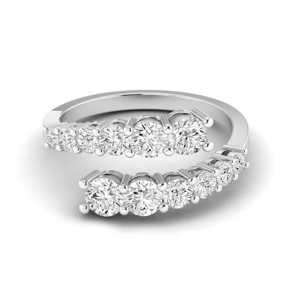Graduated Bypass Ring 1.50ctw