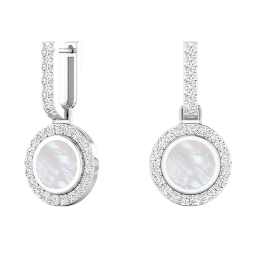 Mother of Pearl Detachable Earrings