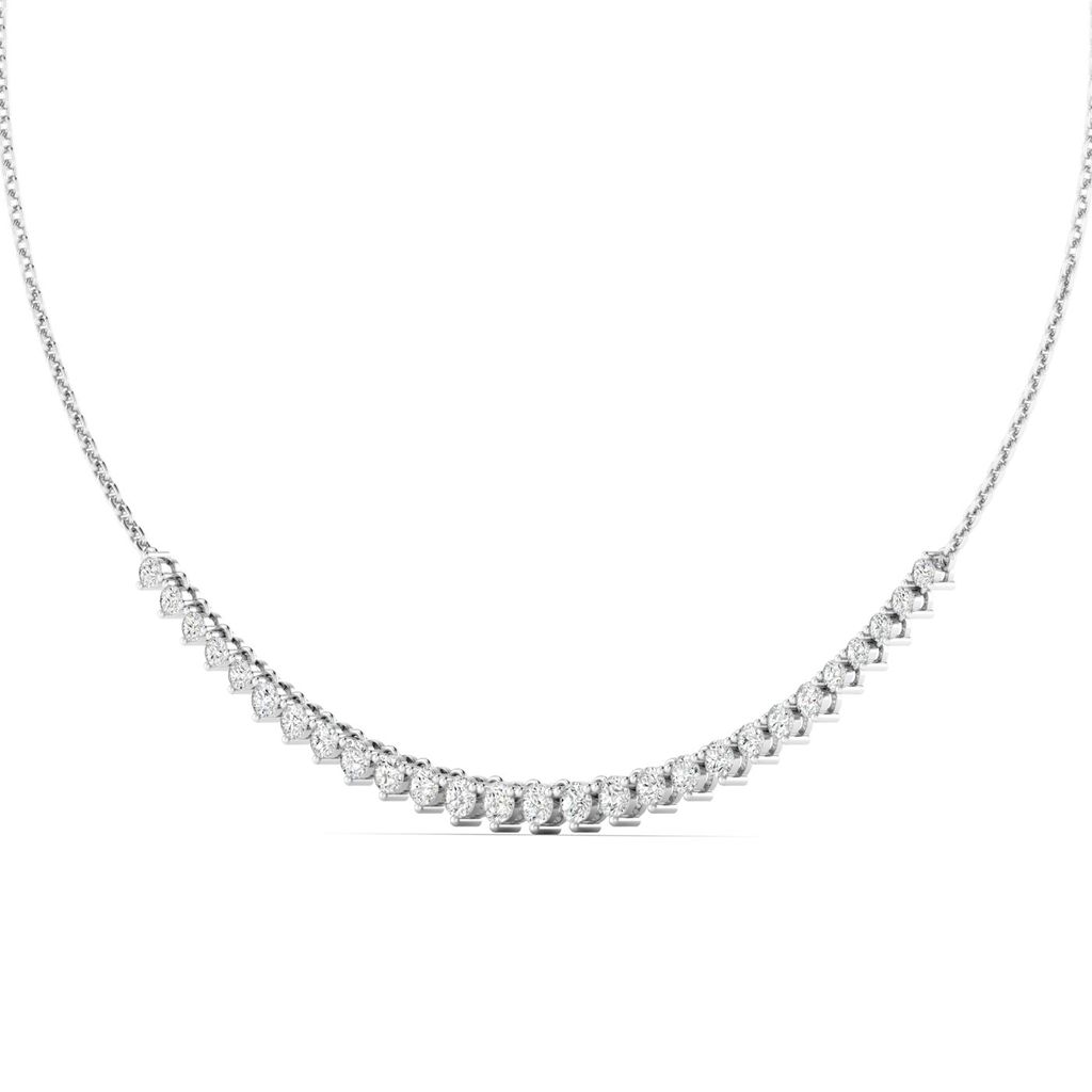 Graduated Mini Tennis Necklace 3.00ctw