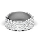 Three Row Half Band 2.00ctw