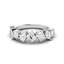 7 Stone Multi Shape Band