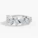 7 Stone Multi Shape Band