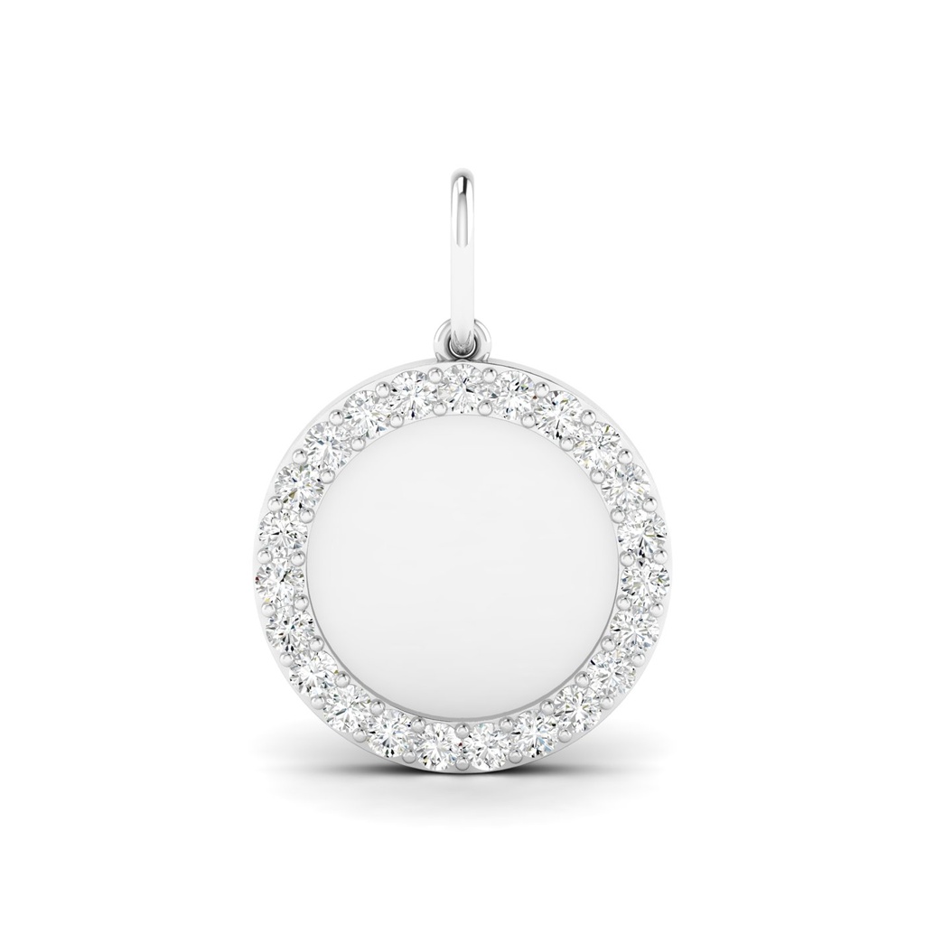 Diamond Medallion Charm