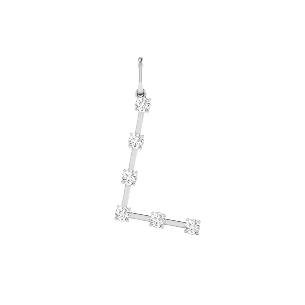 Orbit Letter "L" Charm