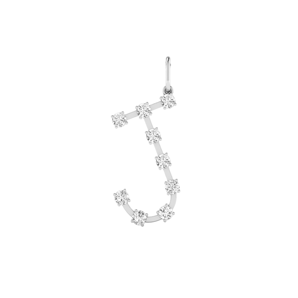 Orbit Letter "J" Charm