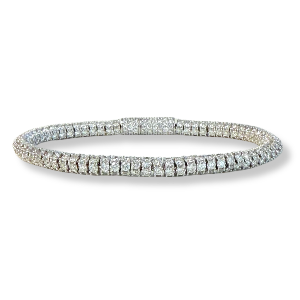 Rondelle Tennis Bracelet