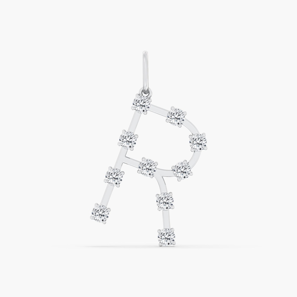 Orbit Letter "R" Charm