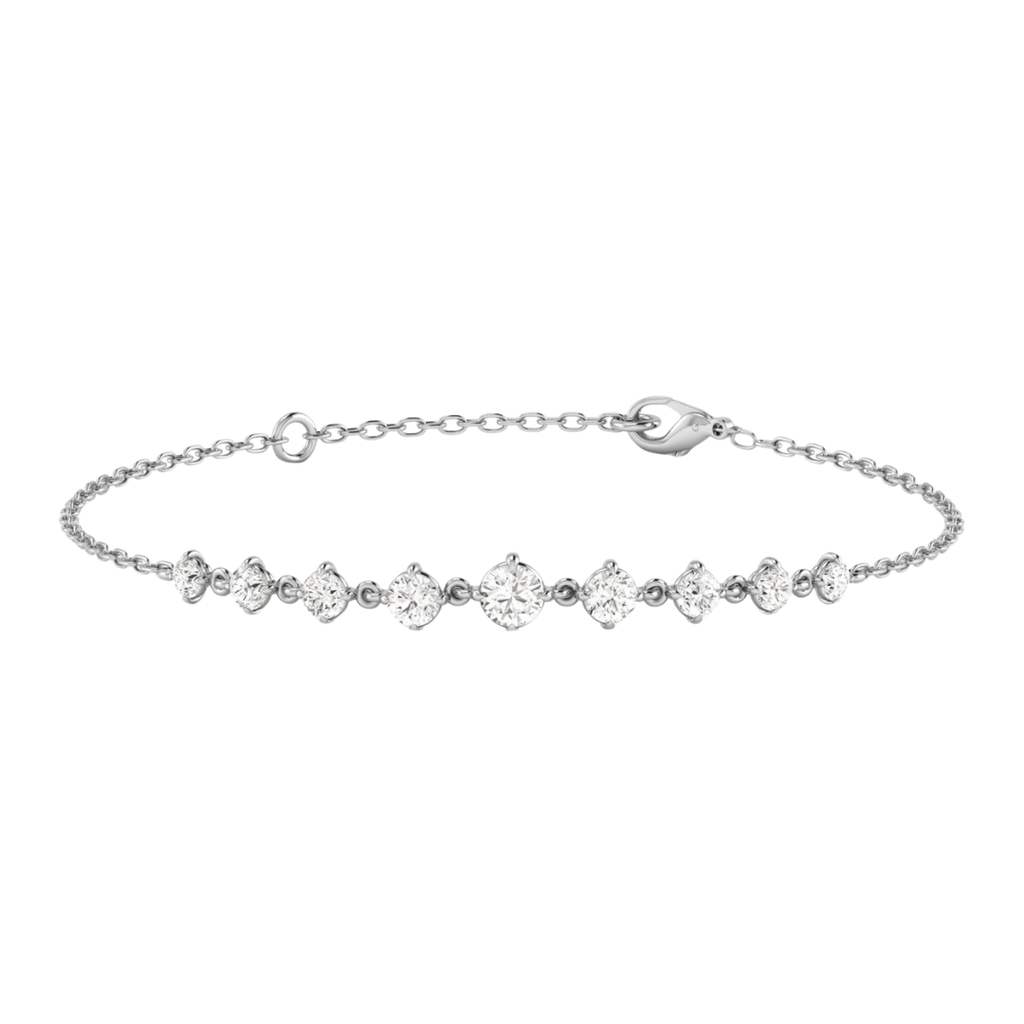 Starlight Graduated Chain Bracelet