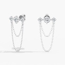 Starlight Bar Chain Studs