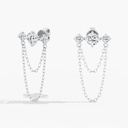 Starlight Bar Chain Studs