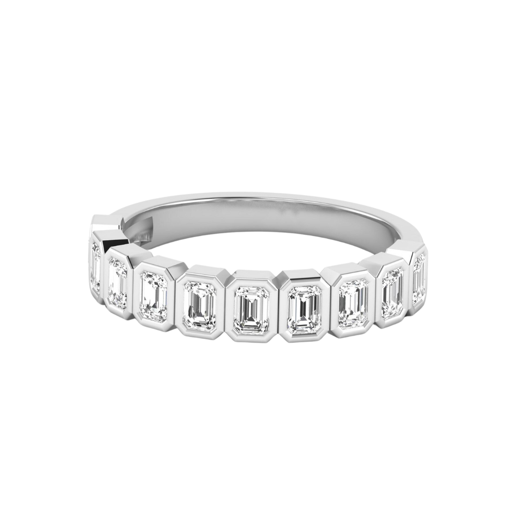 Emerald Bezel Band