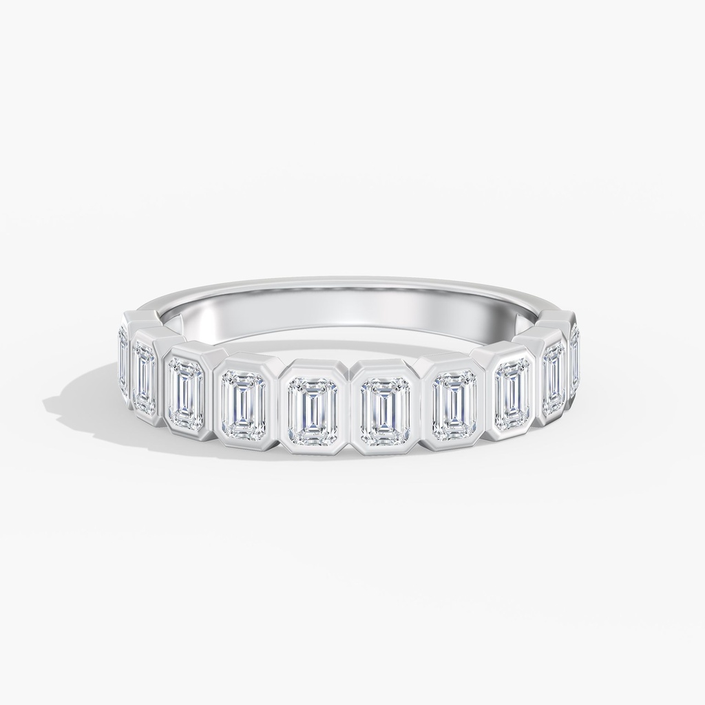 Emerald Bezel Band