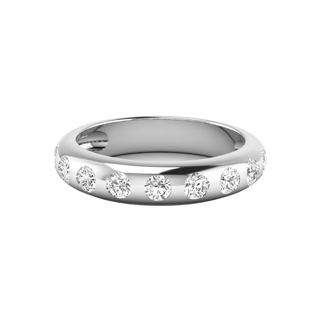Round Inlay Domed Band