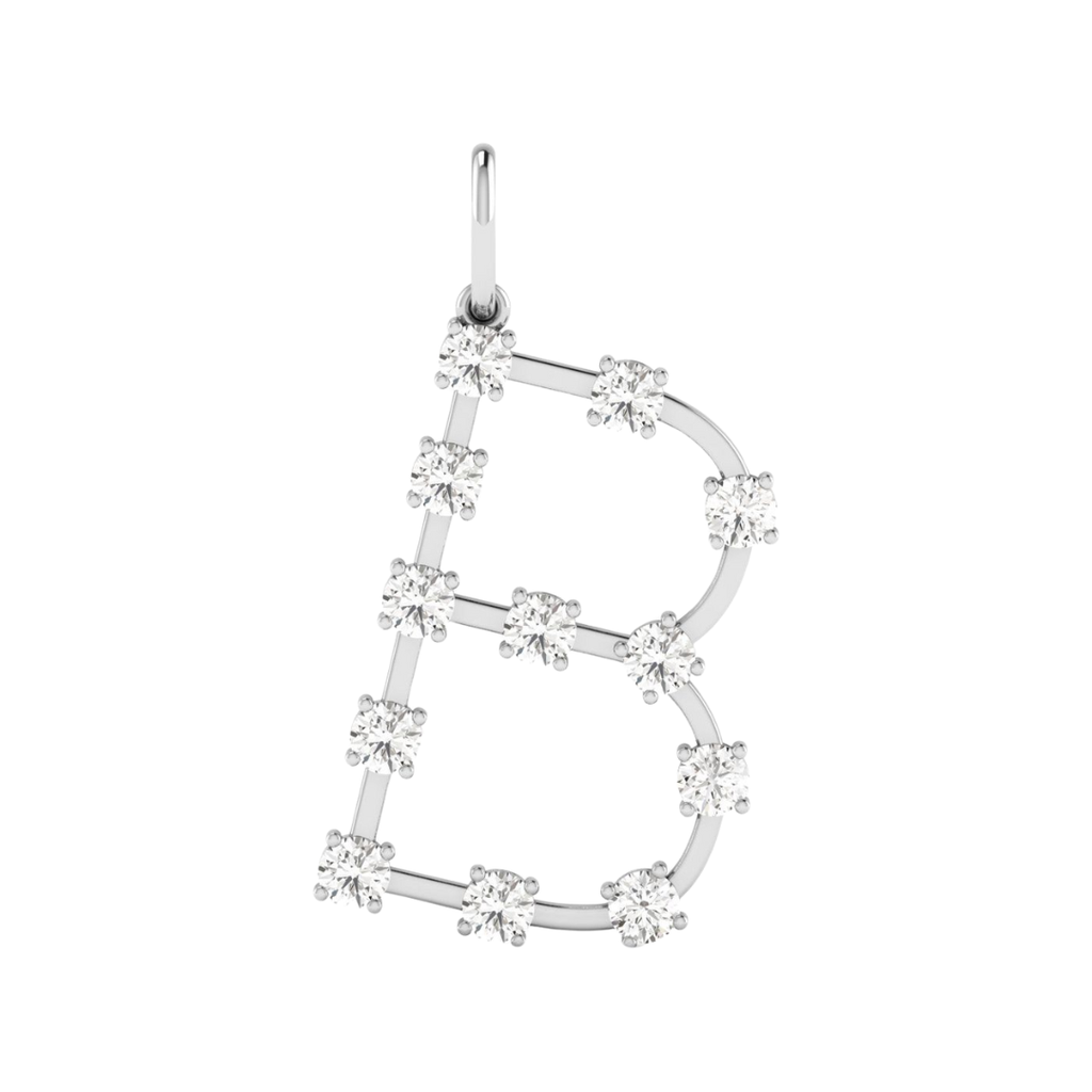 Orbit Letter "B" Charm