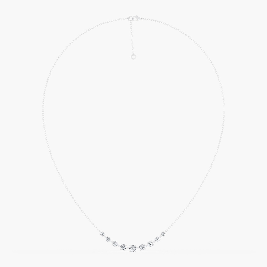 Orbit Graduated Bar Necklace