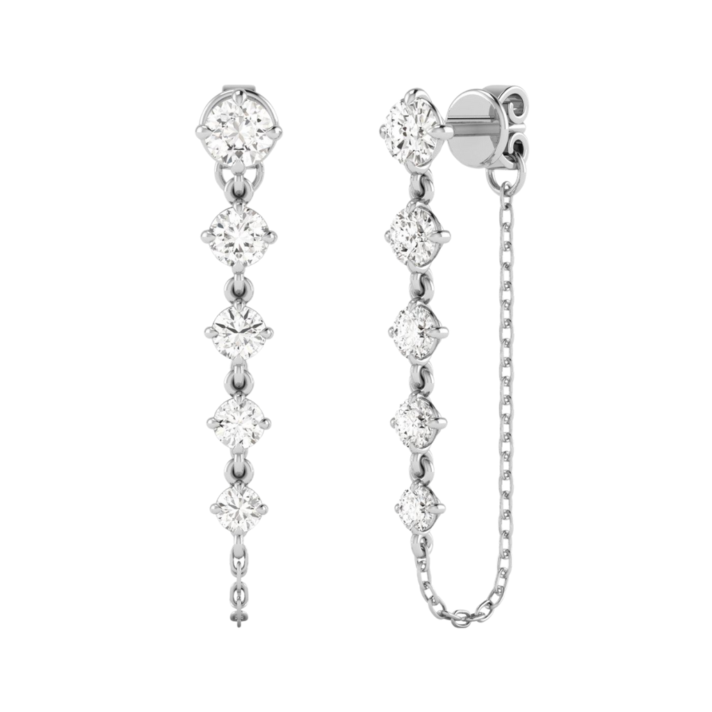 Starlight Graduated Dangle Earrings
