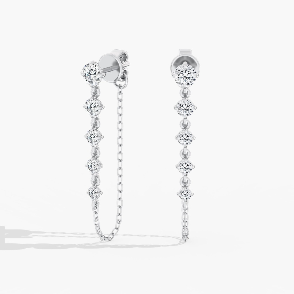 Starlight Graduated Dangle Earrings