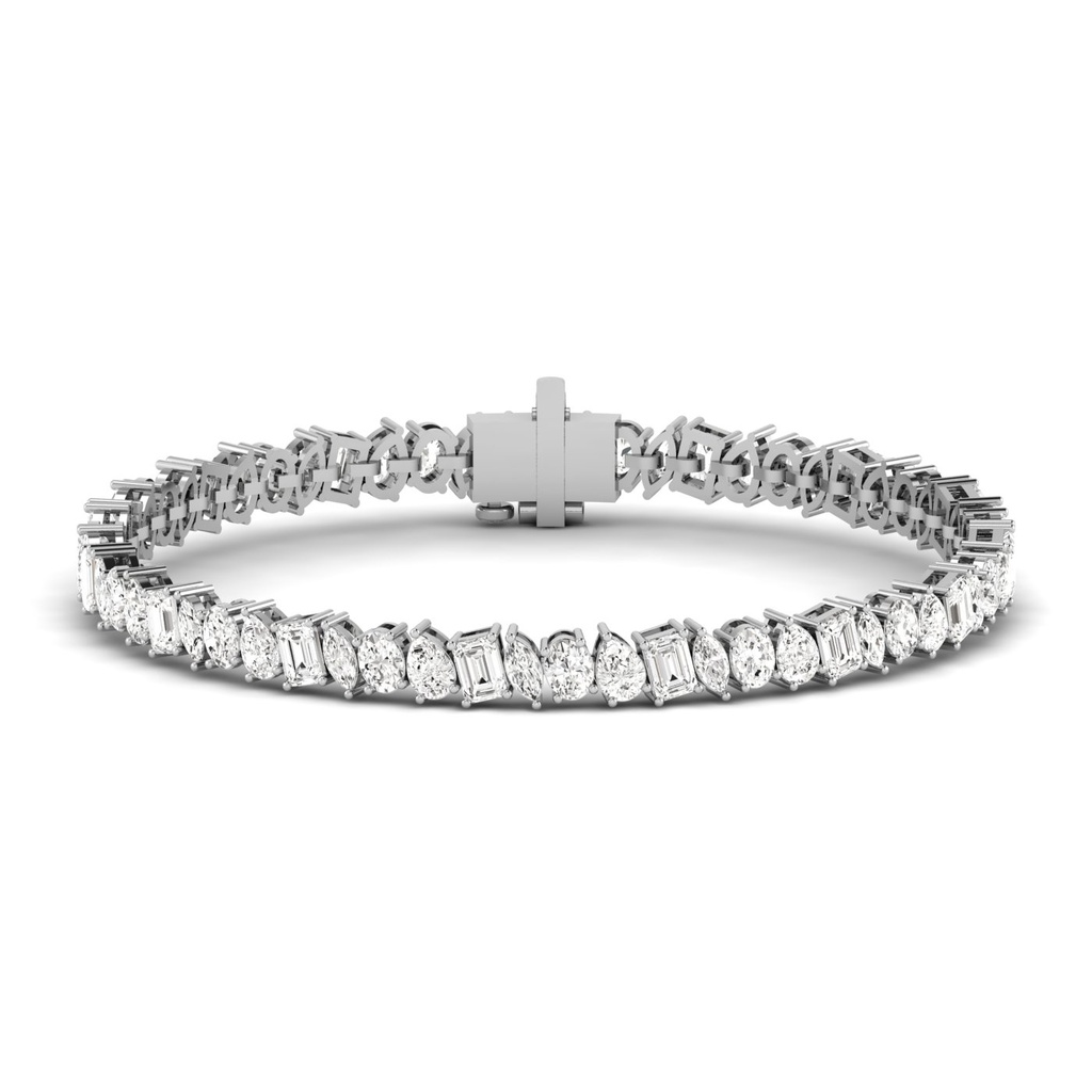 Multi Shape Tennis Bracelet 
