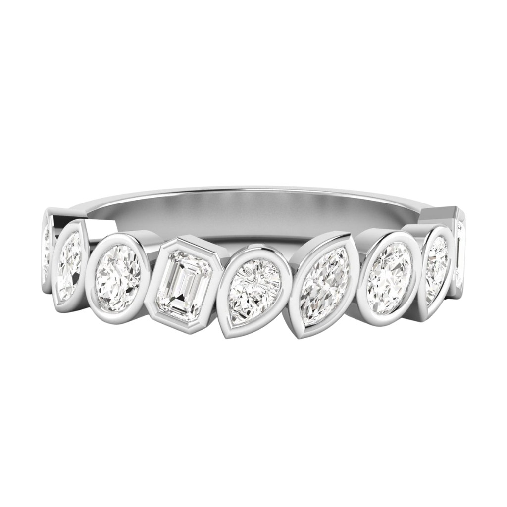 Multi Shape Bezel Band