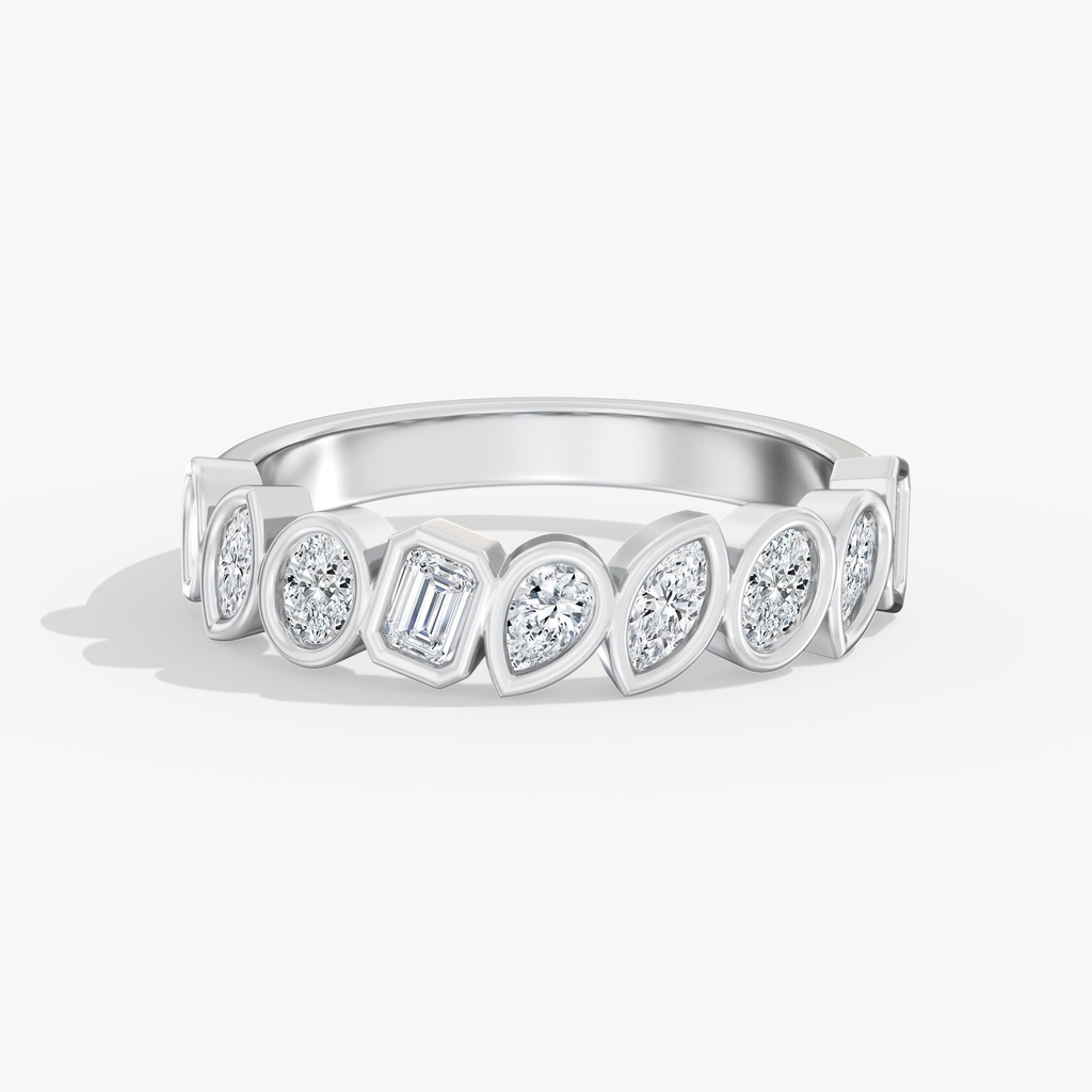 Multi Shape Bezel Band
