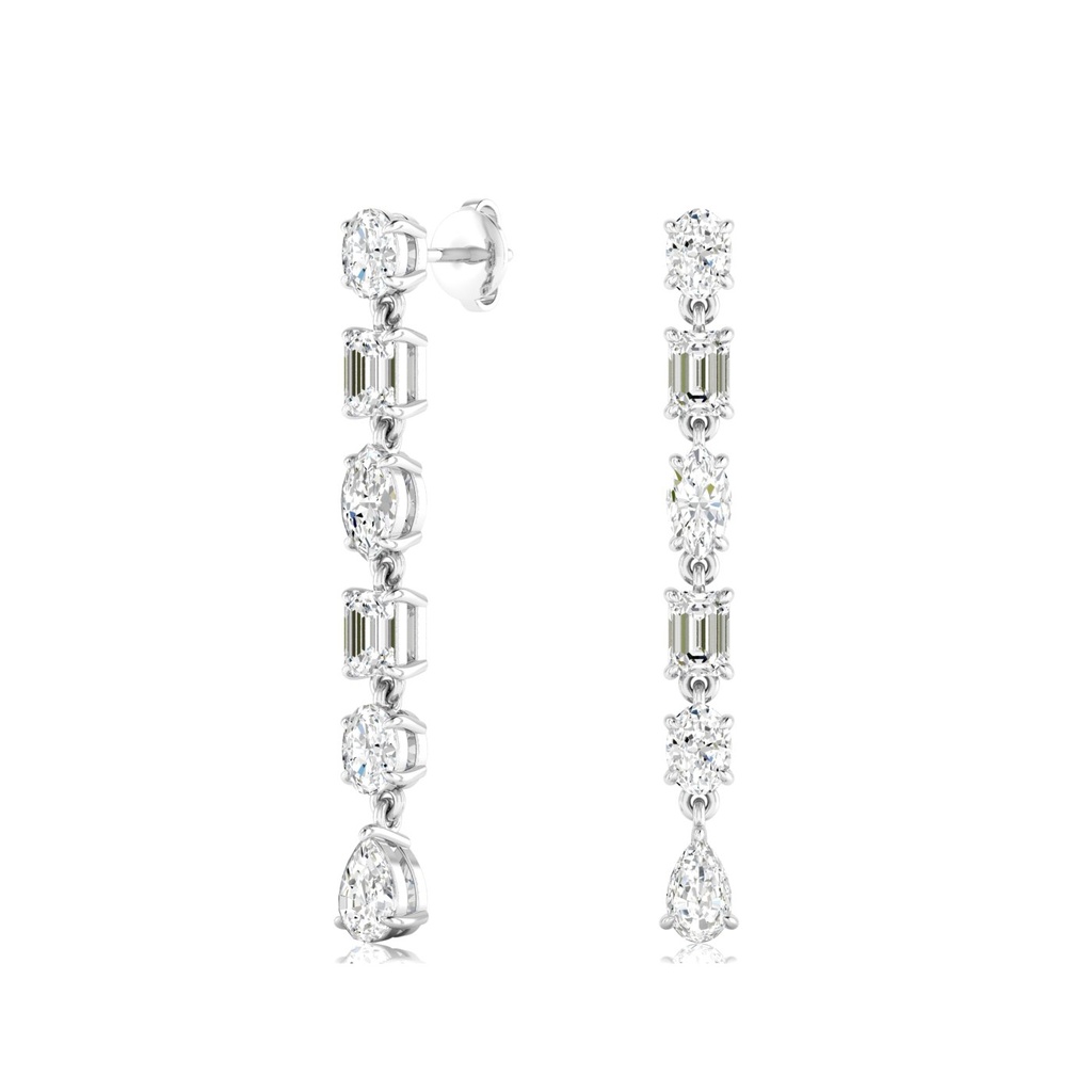 Multi Shape Drop Earrings