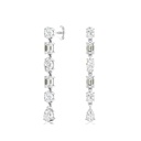 Multi Shape Drop Earrings