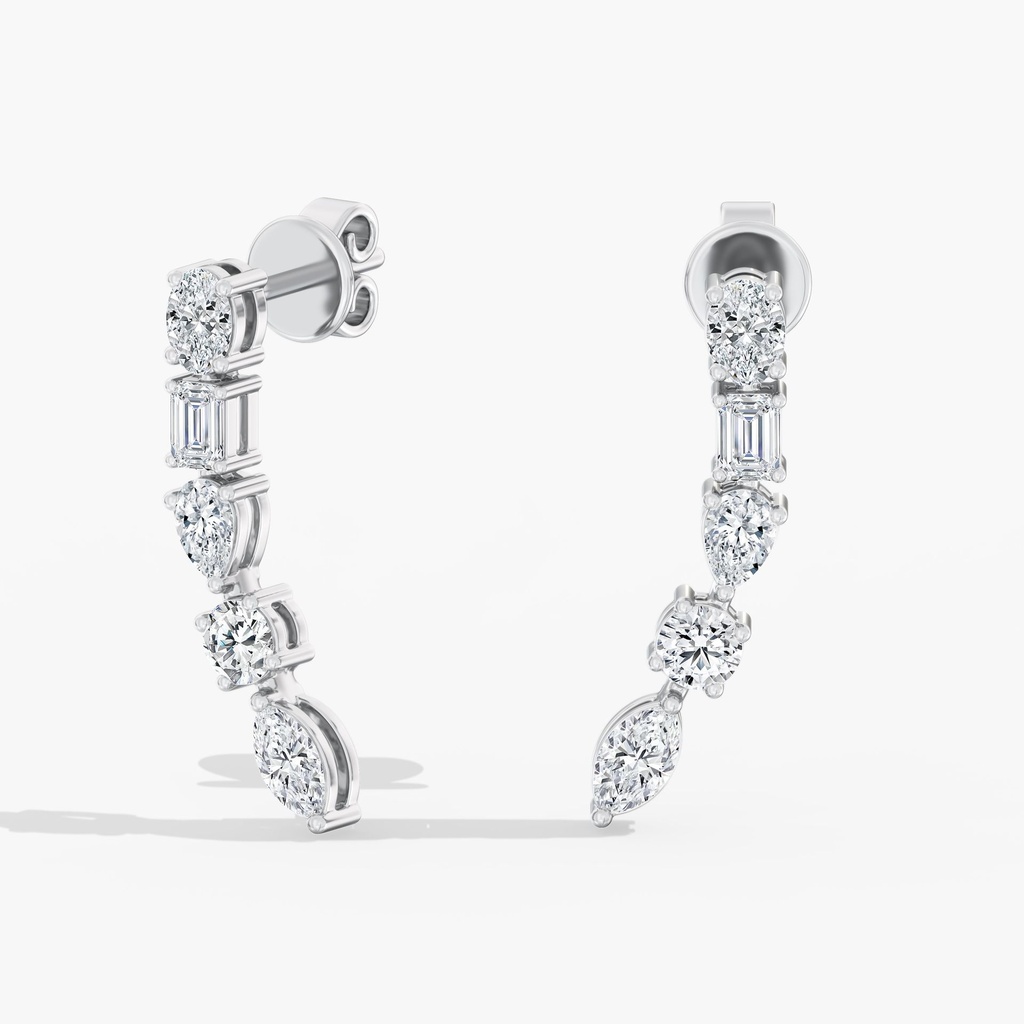 Multi Shape Ear Climbers