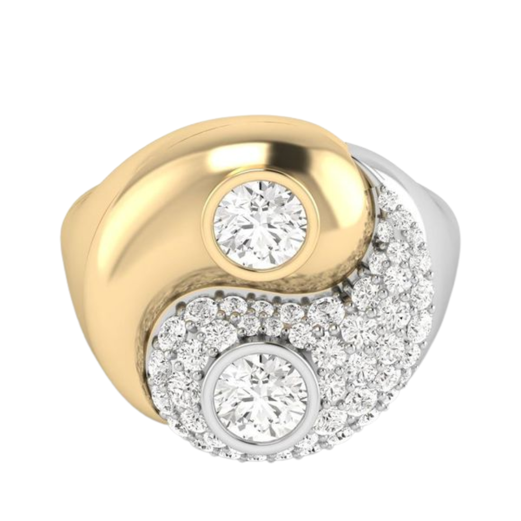 Ying and Yang Ring