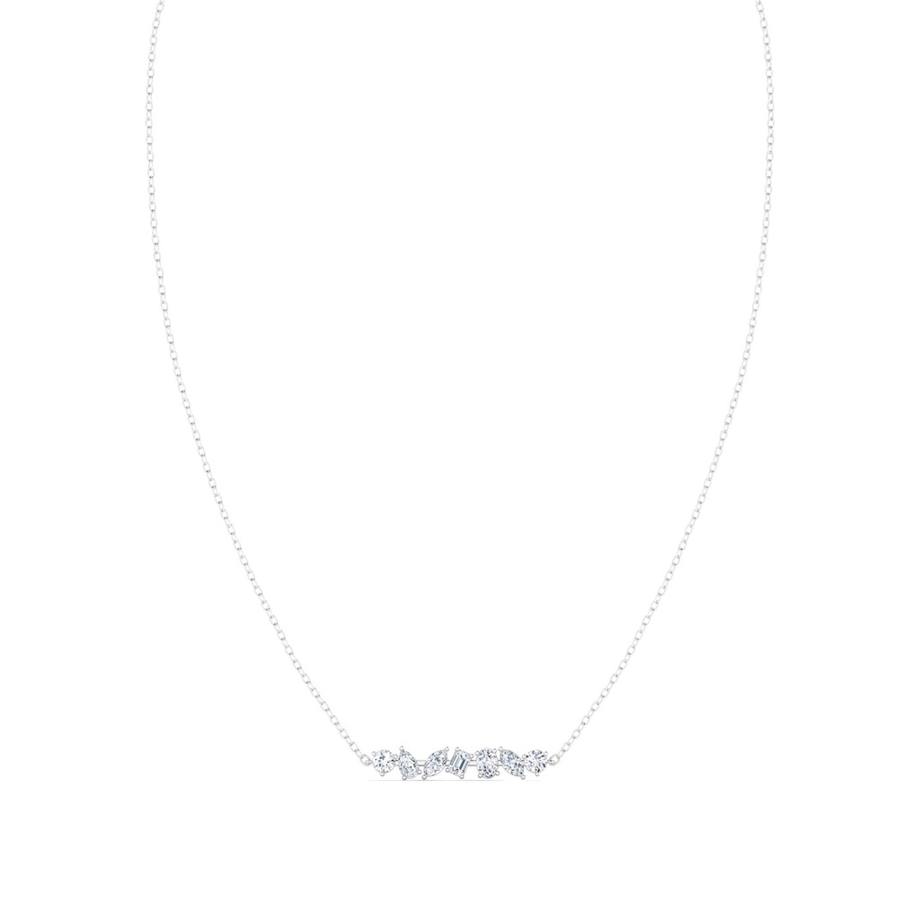 Multi Shape Bar Necklace