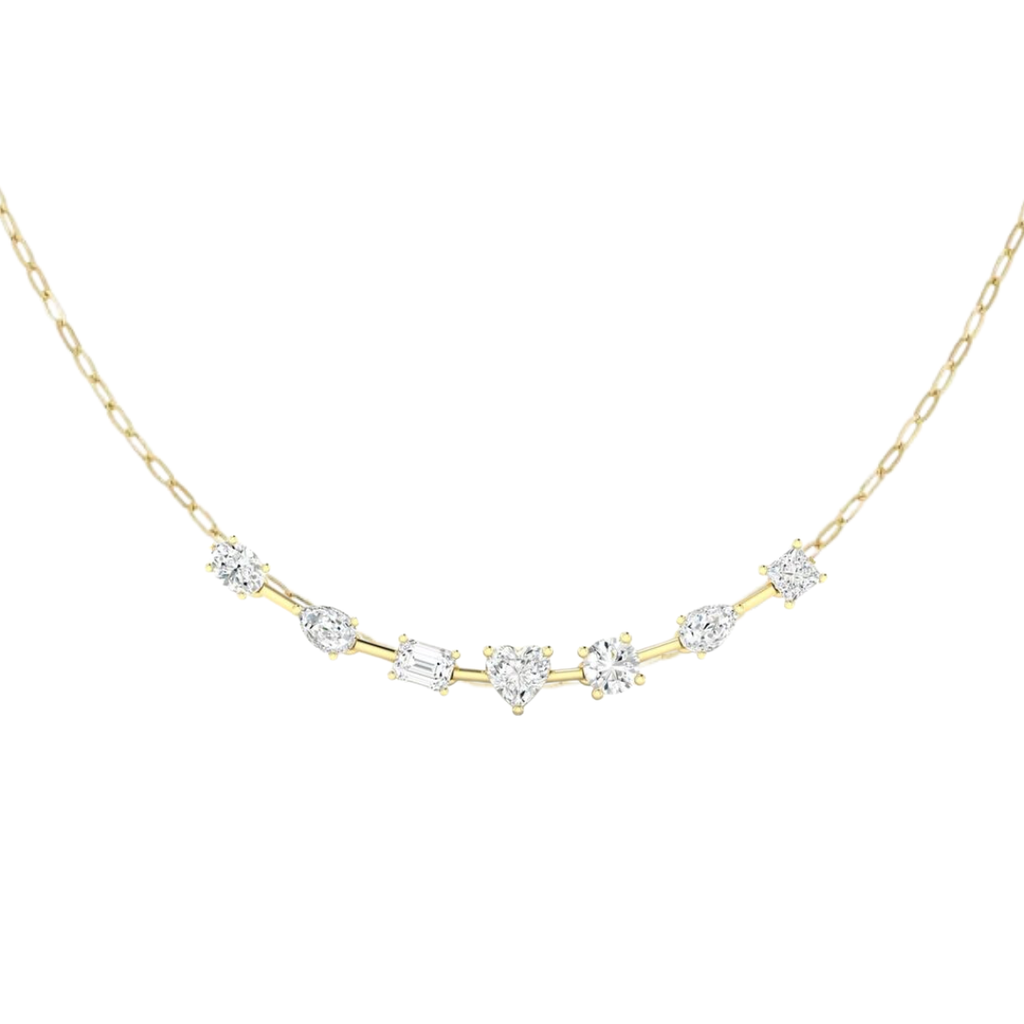 Multi Shape Flex Necklace