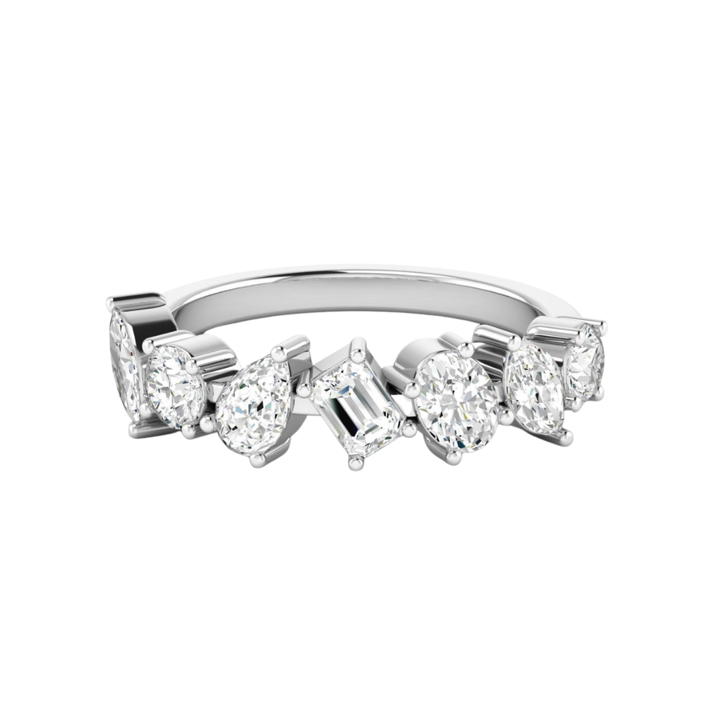 7 Stone Multi Shape Band _2.00