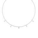 Multi Shape Droplet Necklace