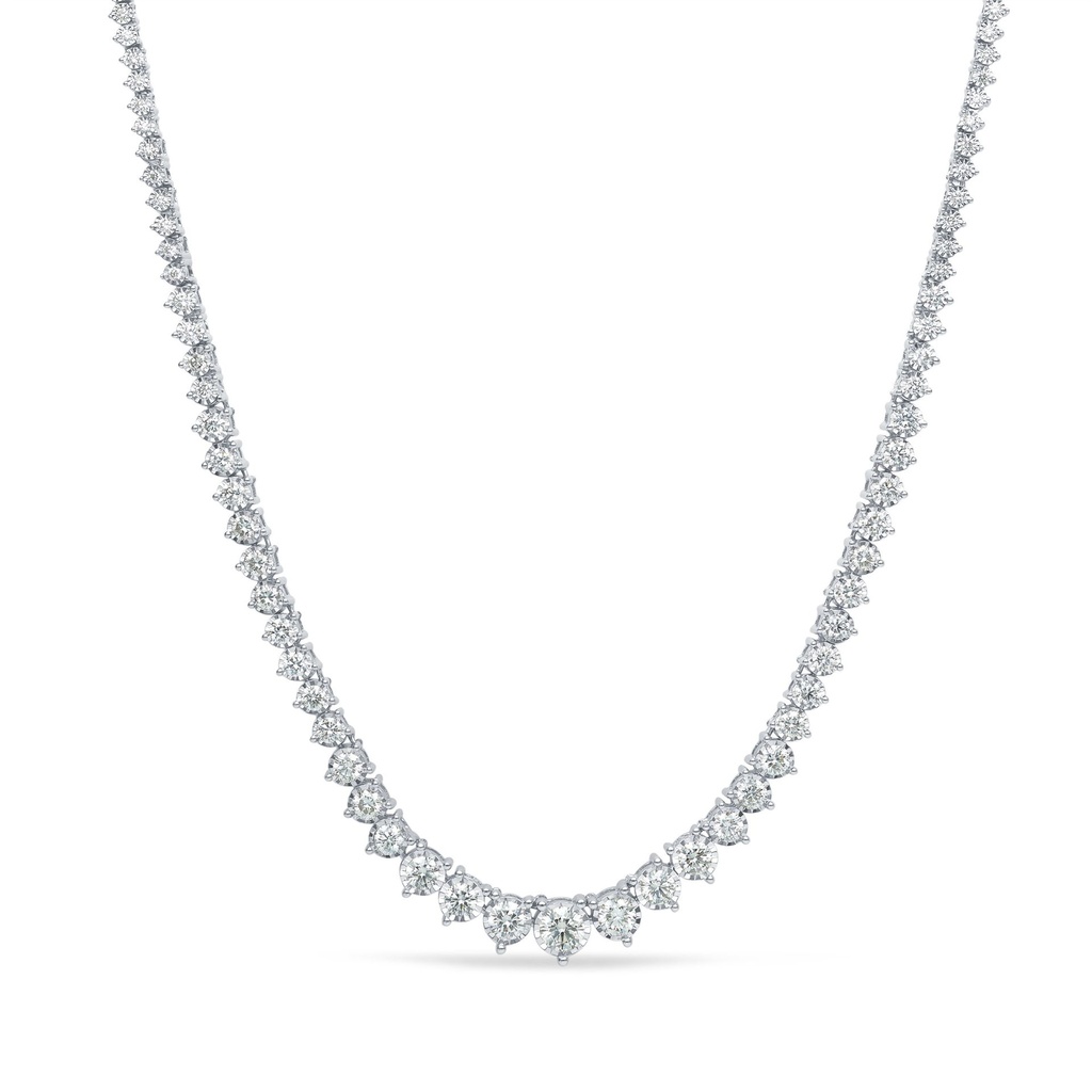 Graduated Tennis Necklace
