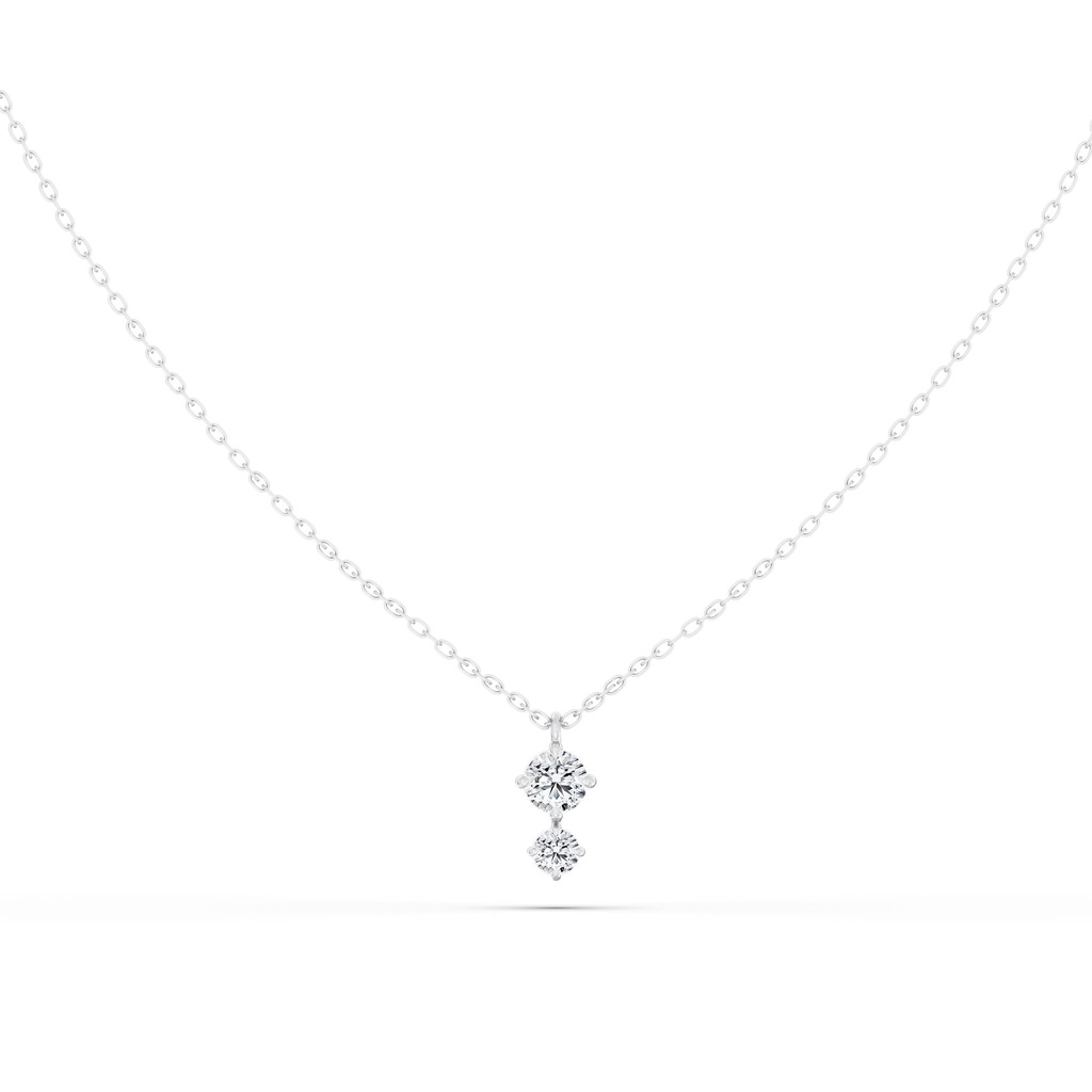 Starlight Two Stone Pendant