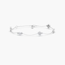 Dainty Multi Shape Cluster Bracelet