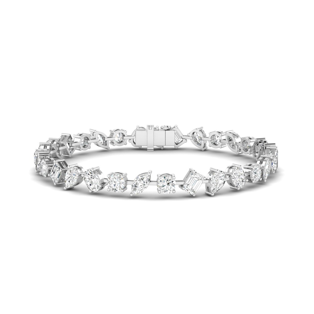 Spaced Multi Shape Tennis Bracelet