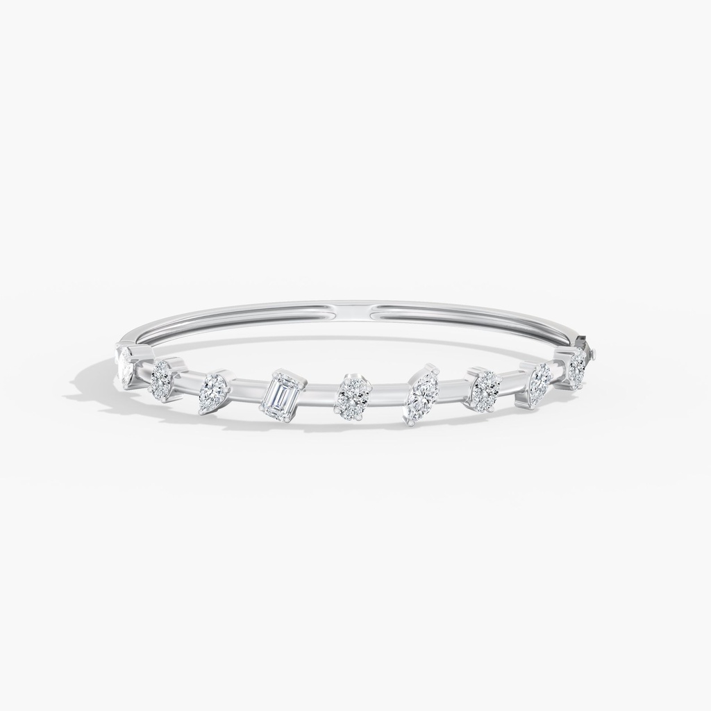 Spaced Multi Shape Bangle