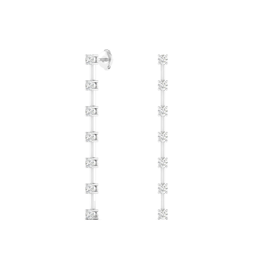 Small Orbit Drop Earrings