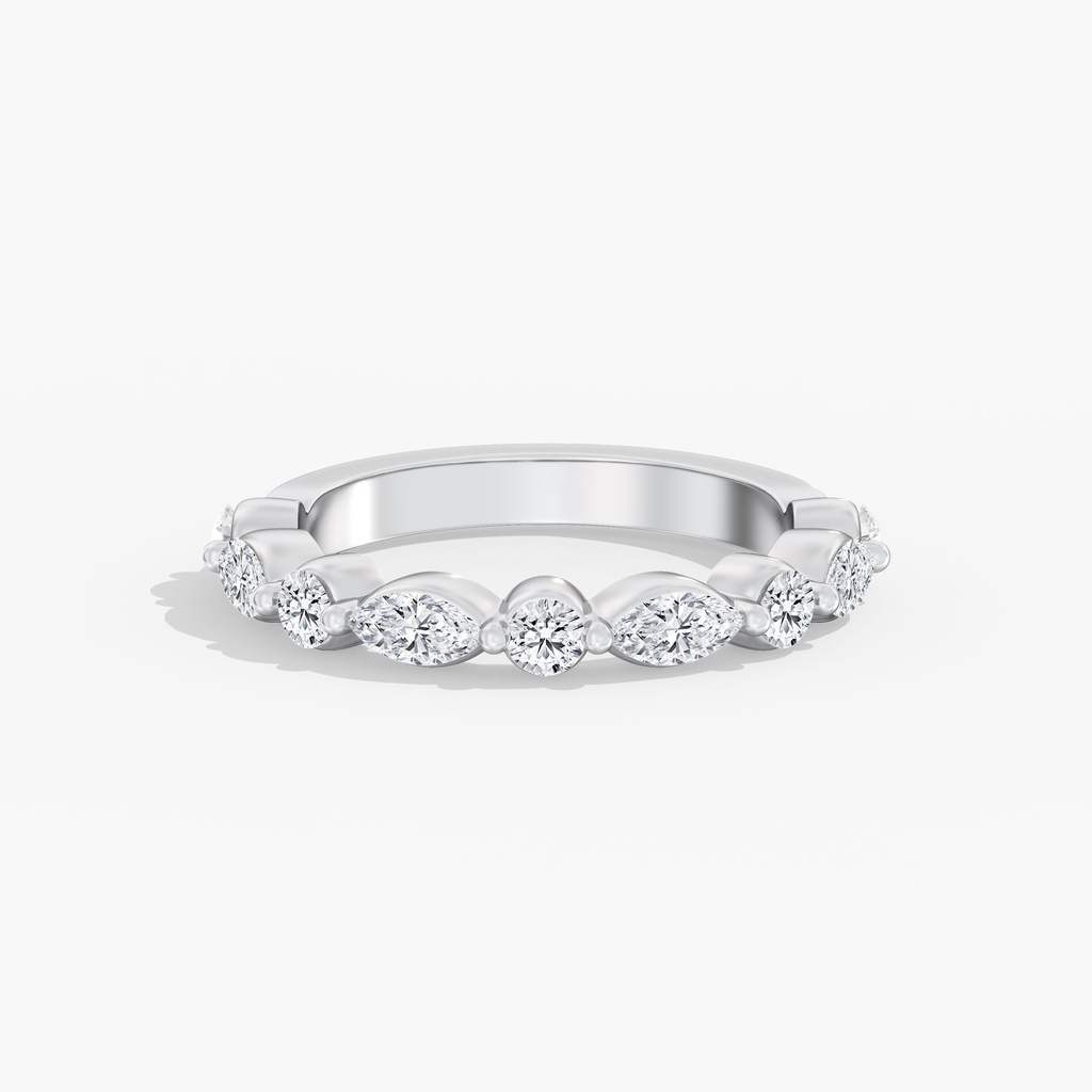 Marquise & Round Band